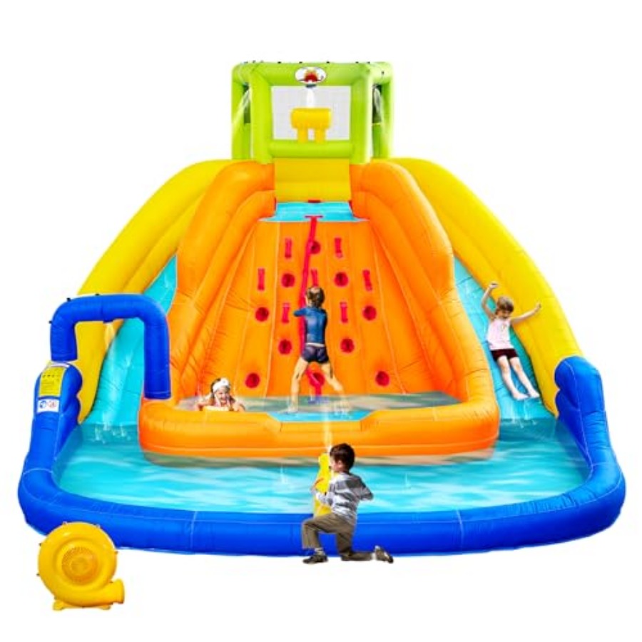 Water Slide Inflatable - Inflatable Water Slide, Bounce House with