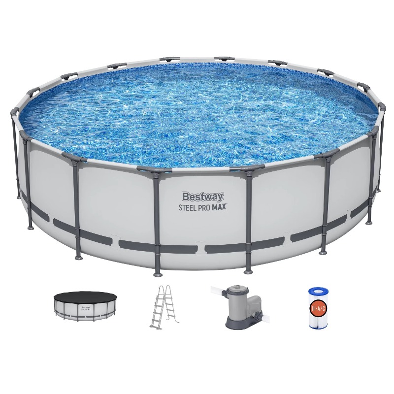 Steel Pro MAX Above Ground Poo - огляд і ціна Pool Ladder Above Ground
