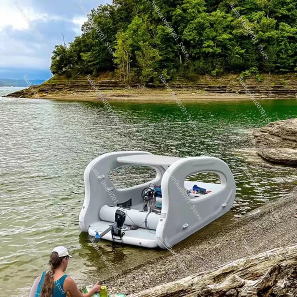 Inflatable Kart Boat Electric  - огляд і ціна Water Slide Inflatable