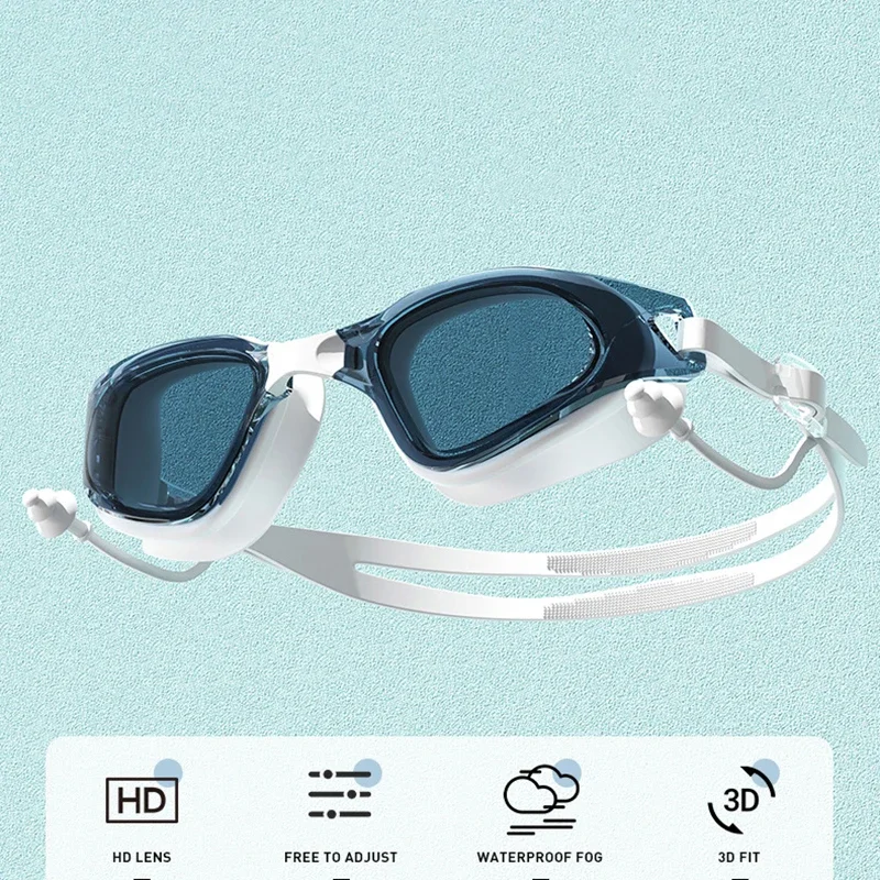 1Pair Of Adult New Anti-fog Sw - огляд і ціна Swim Goggles Anti Fog Uv