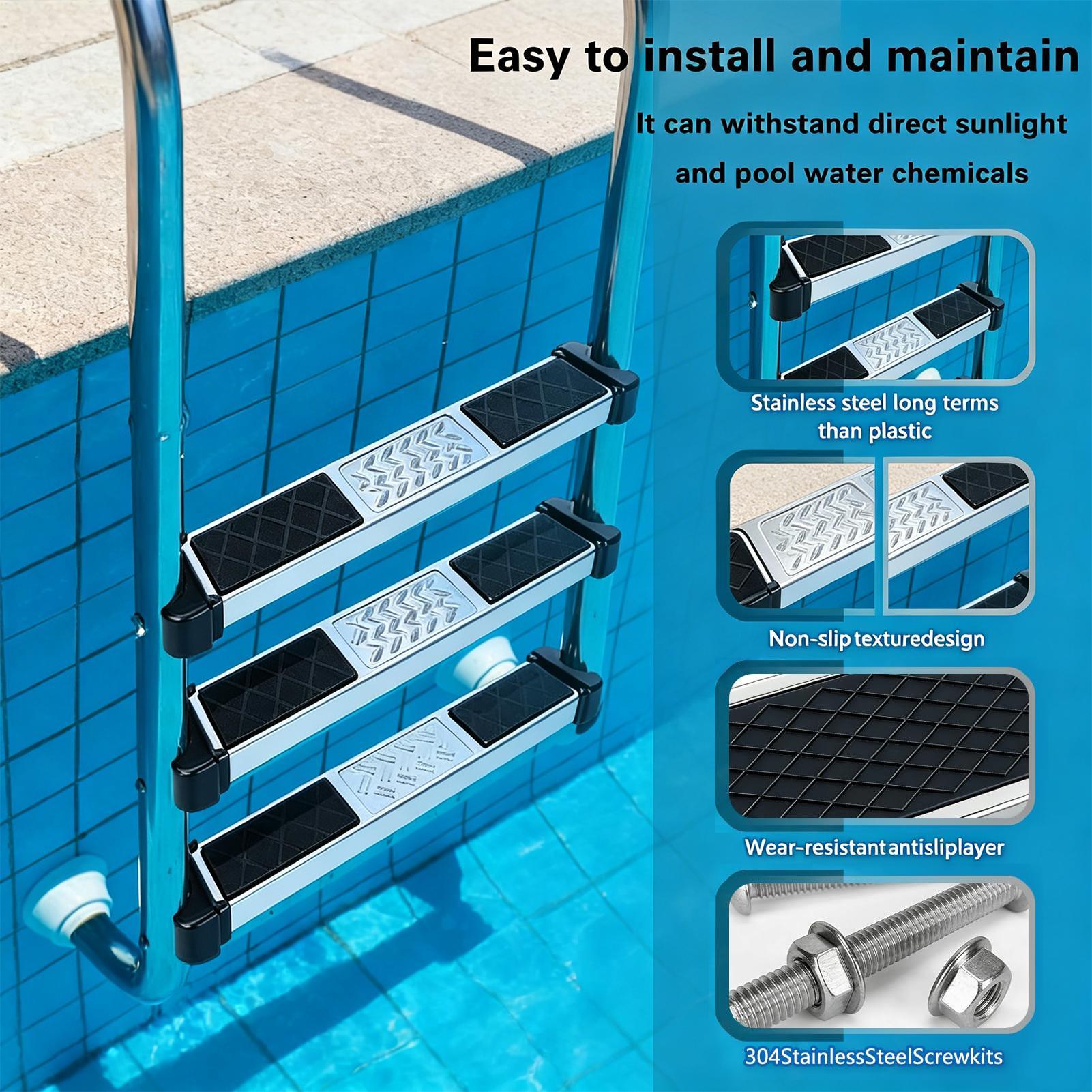 Inground Pool Ladder Steps 1.9 - огляд і ціна Pool Ladder Above Ground