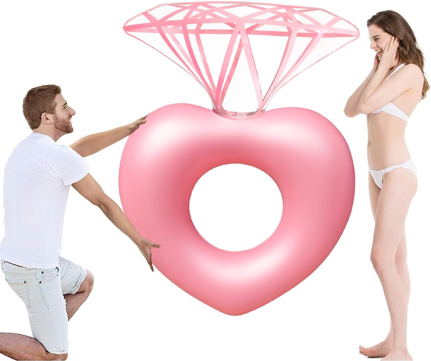 Diamond Swimming Ring Floaty P - огляд і ціна Pool Float Ring Inflatable