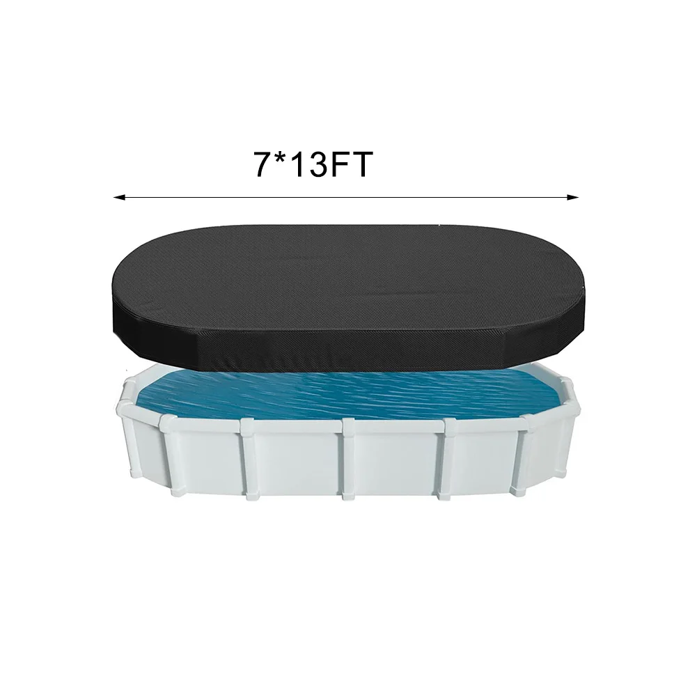 Solar Oval Pool Cover Rectangu - огляд і ціна Pool Cover Waterproof
