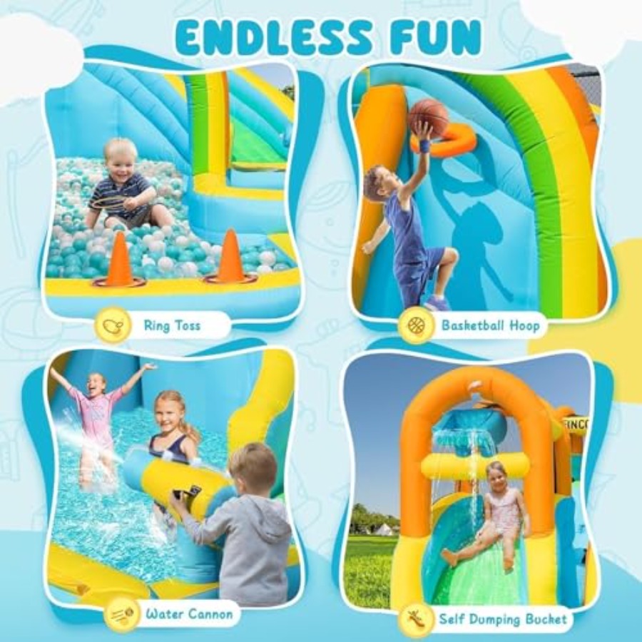 Backyard outdoor inflatable wa - огляд і ціна Water Slide Inflatable