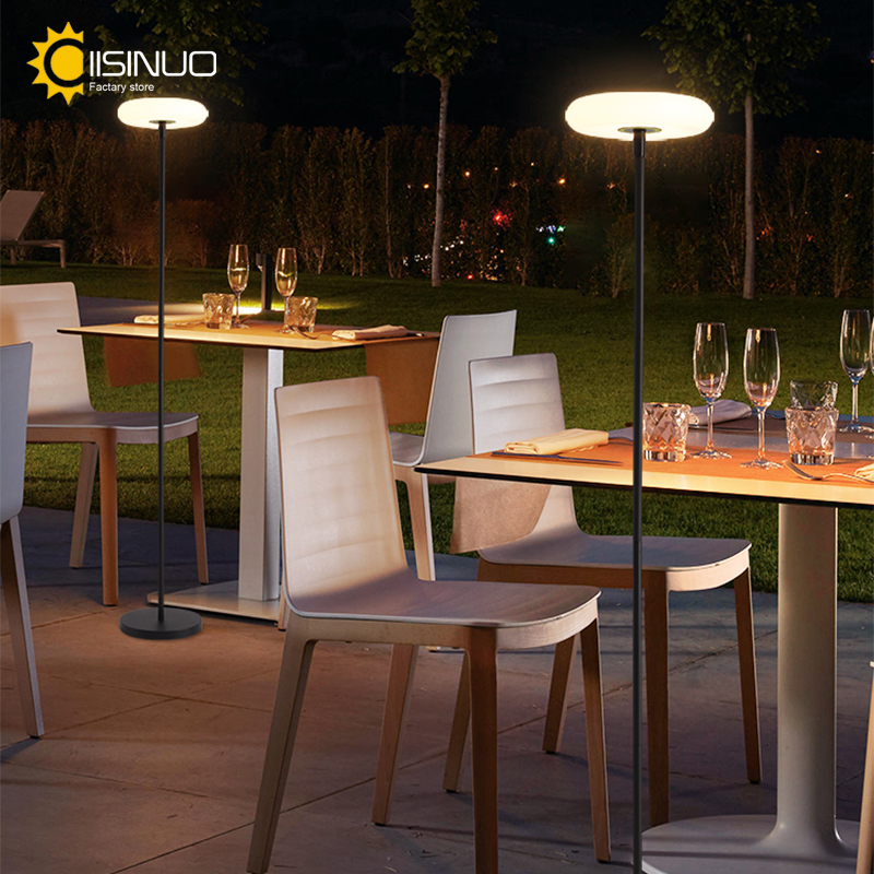 Outdoor Floor Lamp Solar Power - огляд і ціна Pool Light Solar Rechargeable