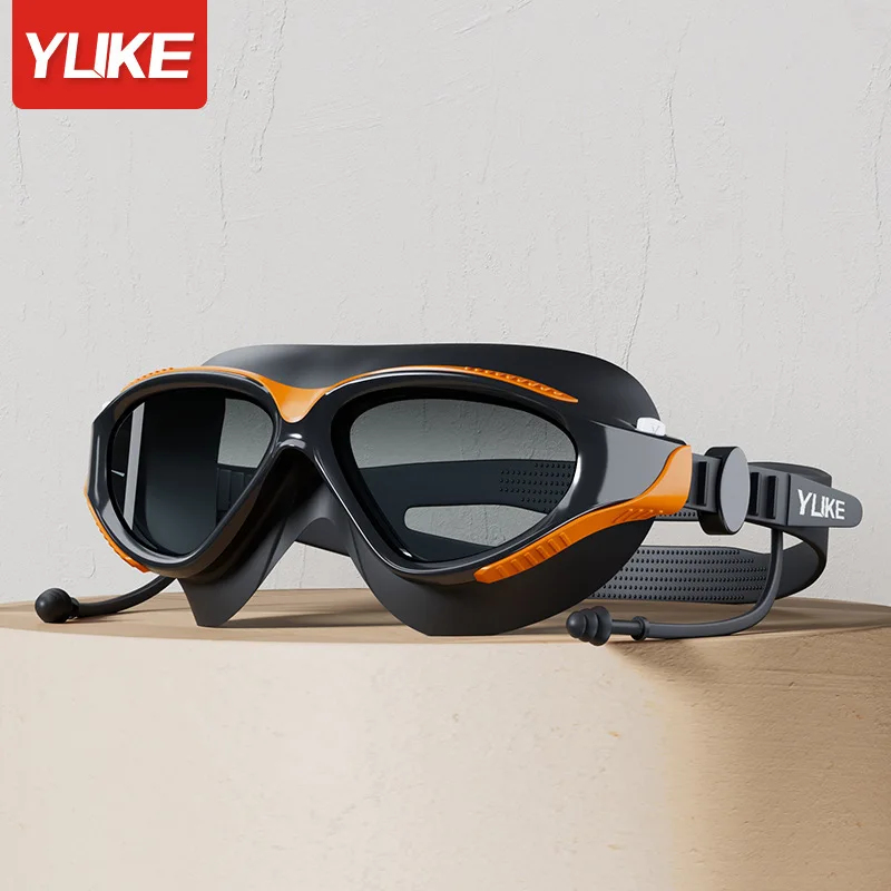 Big Frame Professional HD Anti - огляд і ціна Swim Goggles Anti Fog Uv
