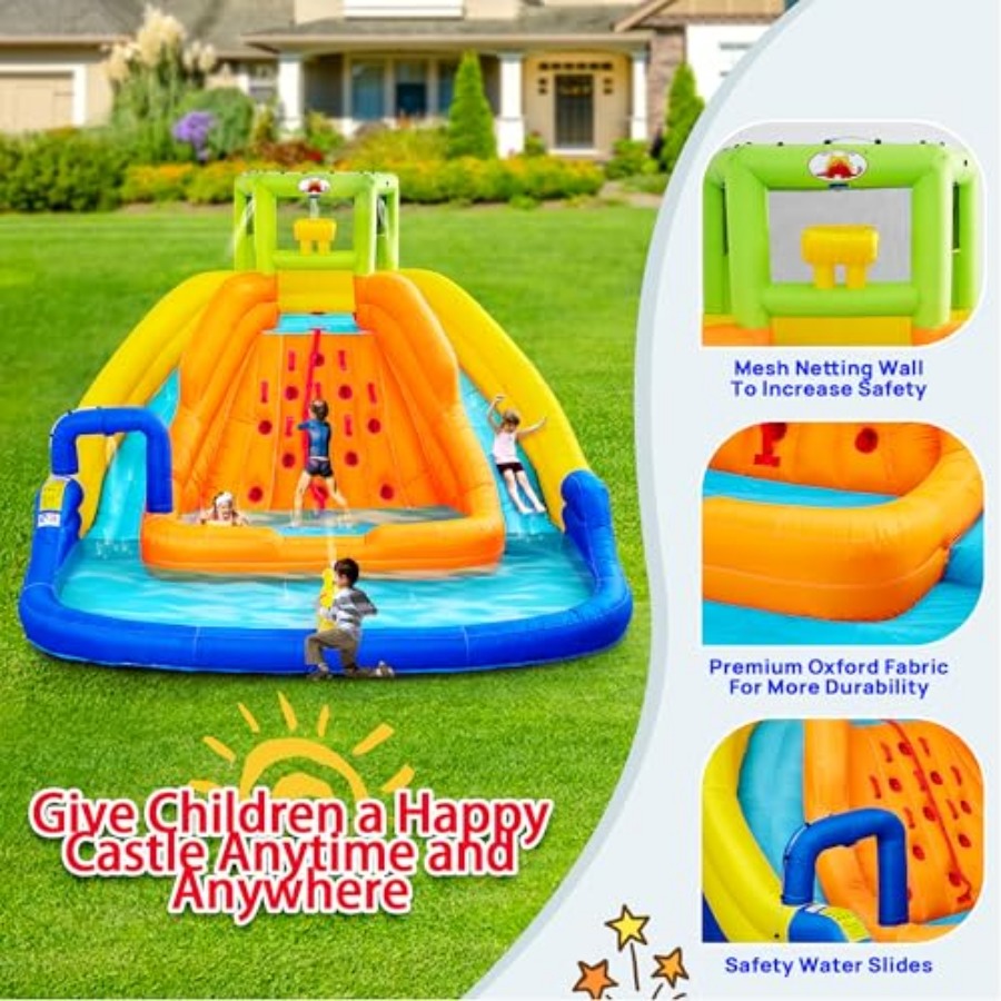 Inflatable Water Slide, Bounce - огляд і ціна Water Slide Inflatable