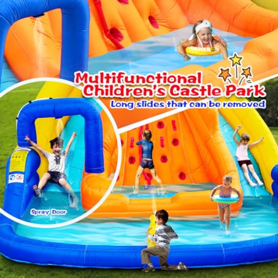 Inflatable Water Slide, Bounce - огляд і ціна Water Slide Inflatable