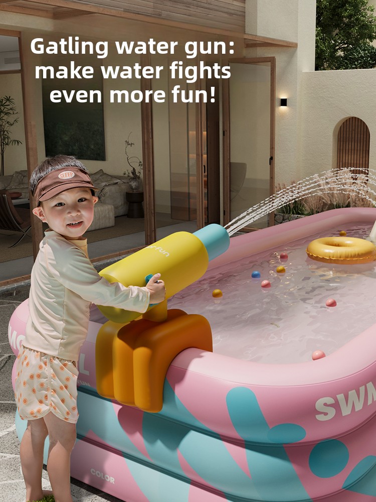 Inflatable Pool With Sunshade  - огляд і ціна Water Slide Inflatable