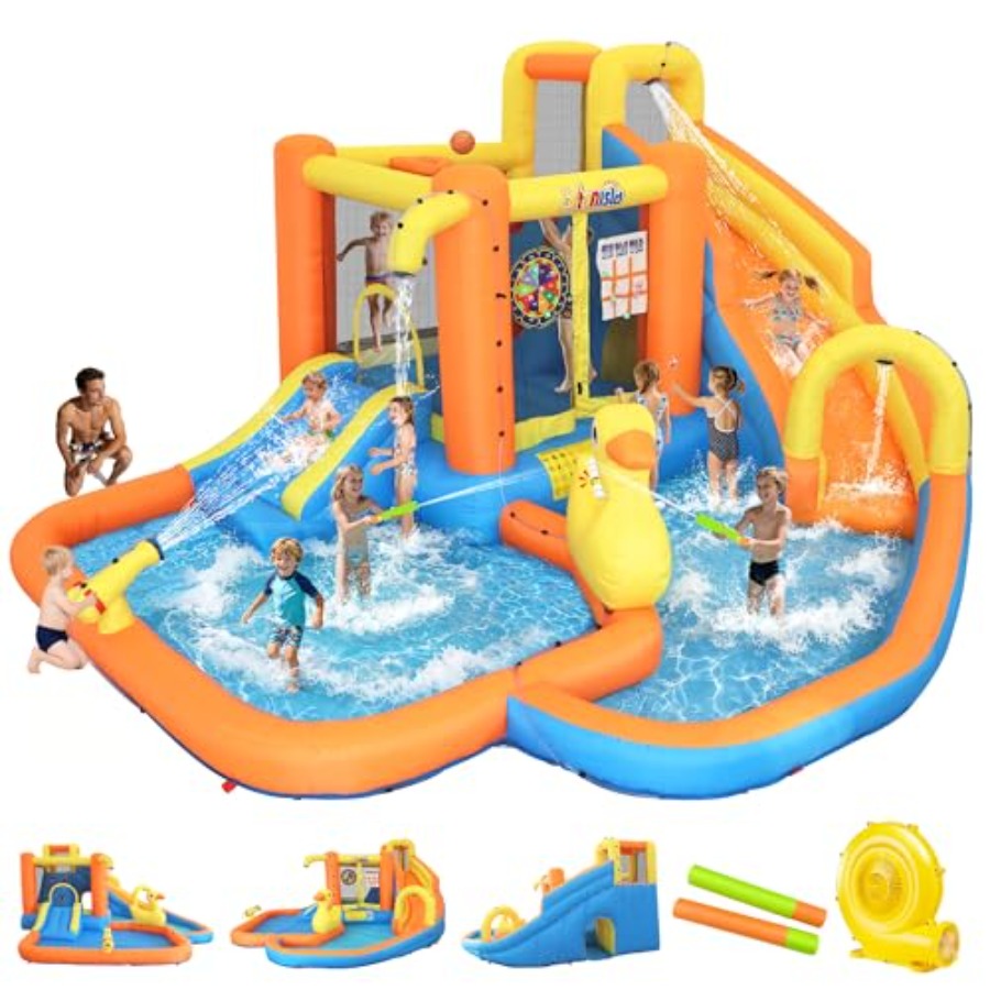 Backyard inflatable water park - огляд і ціна Water Slide Inflatable