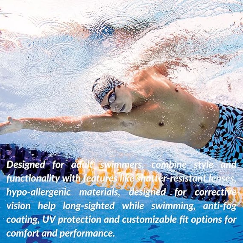 Anti-Fog Anti-UV High-Definiti - огляд і ціна Swim Goggles Anti Fog Uv