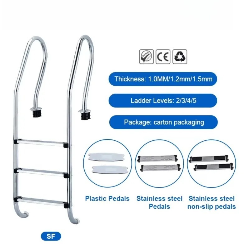 Stainless Steel 3/4-Step Above - огляд і ціна Pool Ladder Above Ground