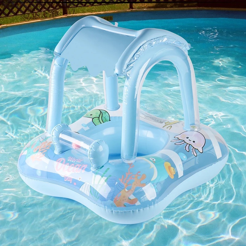 Inflatable Pool Float Lounger  - огляд і ціна Pool Float Ring Inflatable