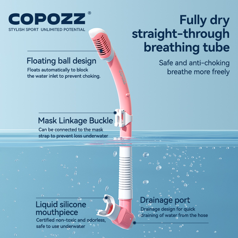 COPOZZ New Diving Mask Full Vi - огляд і ціна Snorkel Mask Full Face