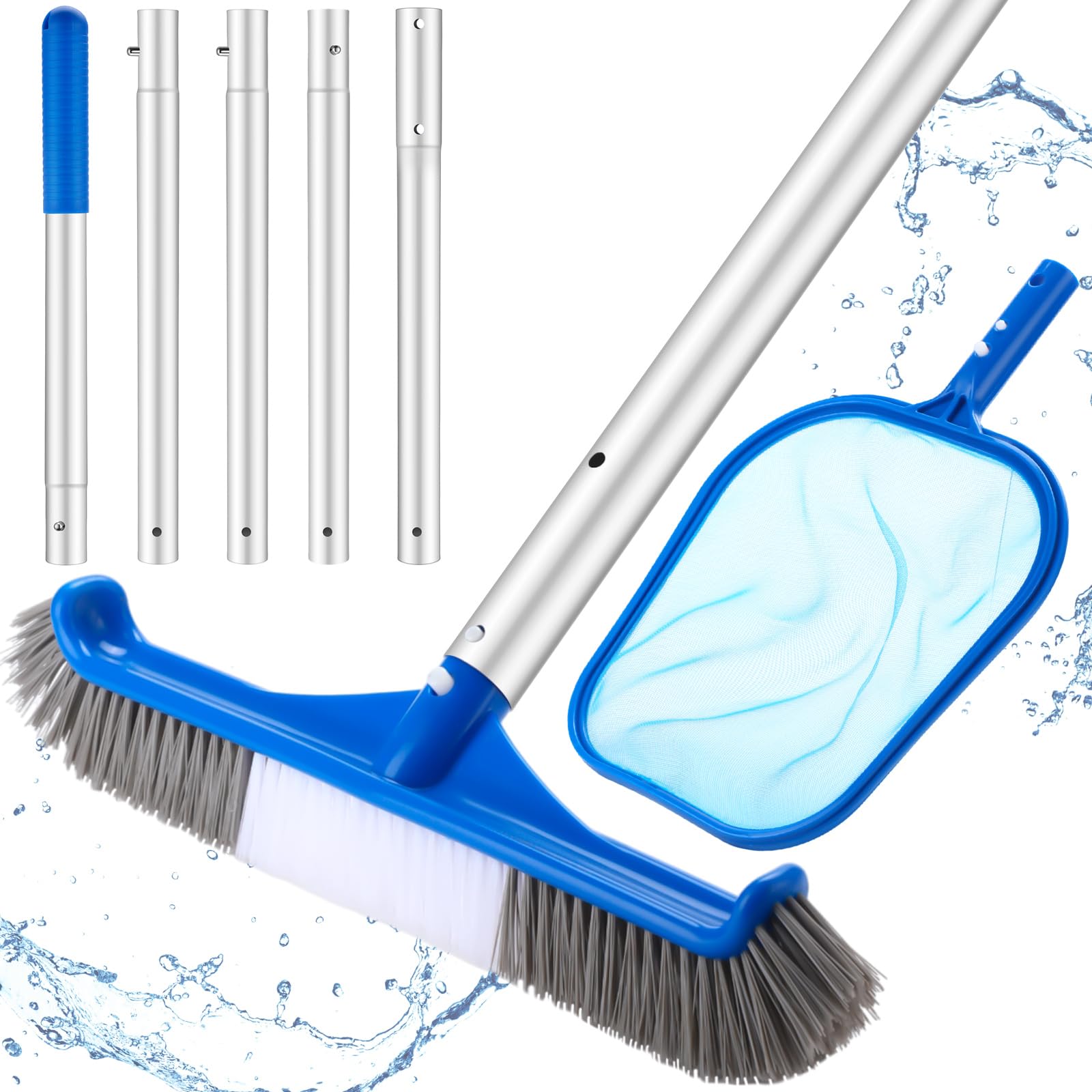 3 Pcs Pool Cleaning Kit with H - огляд і ціна Pool Skimmer Net