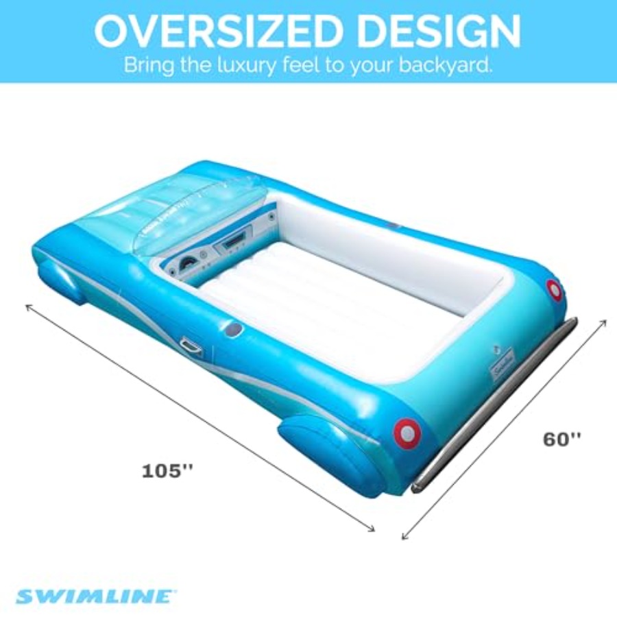 Inflatable Swimming Pool Float - огляд і ціна Pool Lounger Inflatable