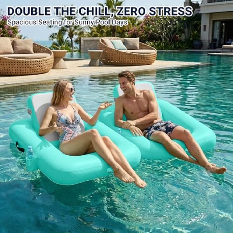 Floating Chairs with Backrest  - огляд і ціна Pool Lounger Inflatable