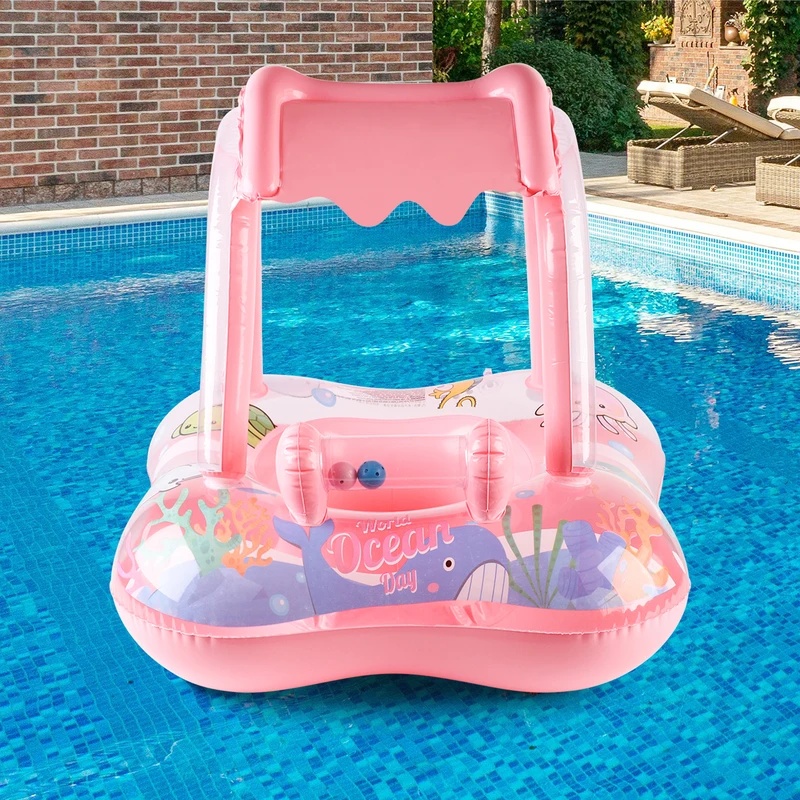 Inflatable Pool Lounger Float  - огляд і ціна Pool Float Ring Inflatable