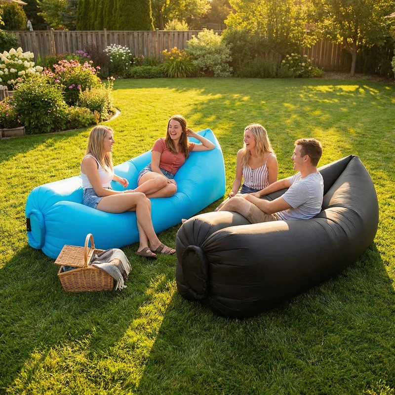 Portable Inflatable Sofa Loung - огляд і ціна Pool Lounger Inflatable