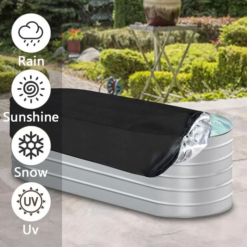 Swimming Pool Cover Outdoor Ov - огляд і ціна Pool Cover Waterproof