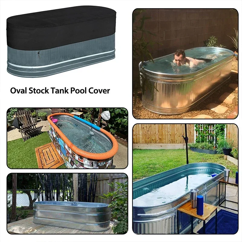 Swimming Pool Cover Outdoor Ov - огляд і ціна Pool Cover Waterproof
