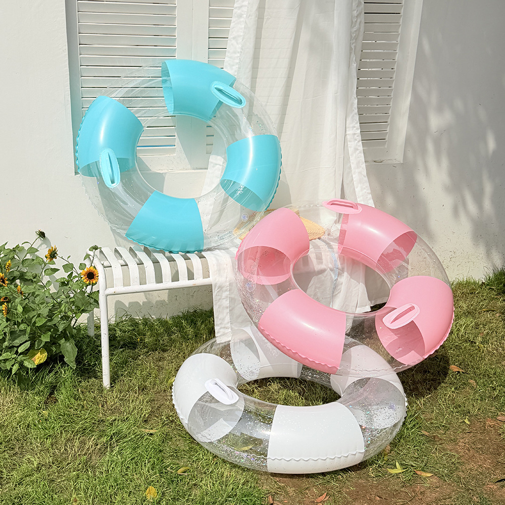 Transparent  Swimming Ring Adu - огляд і ціна Pool Float Ring Inflatable